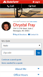 Mobile Screenshot of chrystalfray.com